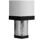 Arbeitstisch aus Edelstahl, 70 x 70 – Bild 2