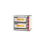 Elektro Pizzaofen Classic / 6+6x30 cm mit Thermometer / Tief / PO/6292 DE/T