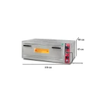 Elektro Pizzaofen Classic / 6x30 cm mit Thermometer / Breit / PO/9262 E/T – Bild 2