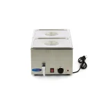 Gastro Bain Marie - mit Wasserhahn- inkl. 2 x 1/2 GN Set - Elektrisch – Bild 2