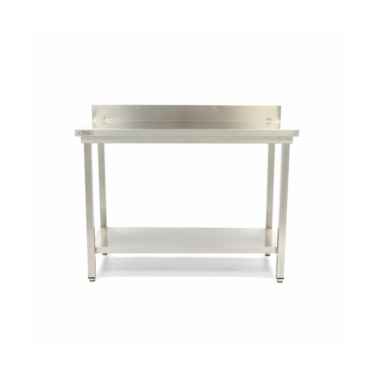 gastro-edelstahltisch-200-x-70-cm-einstellbare-hoehe-mit-backsplash Gastro Edelstahltisch - 200 x 70 cm - Einstellbare Höhe - mit Backsplash – Bild 1