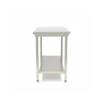 Gastro Edelstahltisch - 60 x 70 cm - Einstellbare Höhe – Bild 3