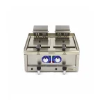 Gastro Fritteuse - 2 x 10 l - 2 Körbe - mit Ablasshahn - 400 V – Bild 2