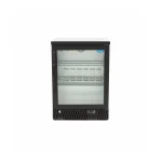 Gastro Getränke Kühlschrank - 1 Scharnier -Tür - 2 verstellbare Regale – Bild 2