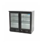 Gastro Getränke Kühlschrank - 2 Scharnier -Türen - 4 verstellbare Regale