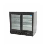 Gastro Getränke Kühlschrank - 2 Schiebetüren - 4 verstellbare Regale