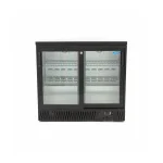 Gastro Getränke Kühlschrank - 2 Schiebetüren - 4 verstellbare Regale – Bild 2