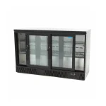 Gastro Getränke Kühlschrank - 3 Schiebetüren - 6 verstellbare Regale – Bild 2