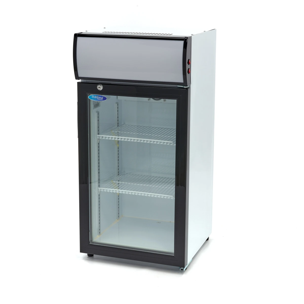 gastro-getraenkekuehlschrank-80-l-2-verstellbare-regale Gastro Getränkekühlschrank - 80 l - 2 Verstellbare Regale – Bild 1