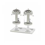 Gastro Getränkespender - 2 x 8 l - Zentralkühlrohr - funktioniert ohne Stromversorgung – Bild 4