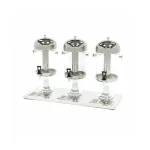 Gastro Getränkespender - 3 x 8 l - Zentralkühlrohr - funktioniert ohne Stromversorgung