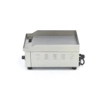 Gastro Grillplatte - Gerillt - 36 cm - inkl. Tropfschale – Bild 3