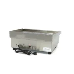 Gastro Grillplatte - Gerillt - 55 cm - inkl. Tropfschale – Bild 4