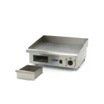 Gastro Grillplatte - Gerillt - 55 cm - inkl. Tropfschale – Bild 5