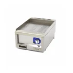 Gastro Grillplatte - Gerillt - Einzeleinheit - 60 cm Tief - Elektrisch