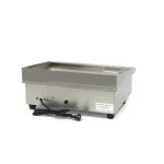 Gastro Grillplatte - Glatt - 55 cm - inkl. Tropfschale – Bild 4