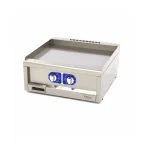 Gastro Grillplatte - Glatt - Doppeleinheit - 60 cm Tief - Elektrisch - 400 V