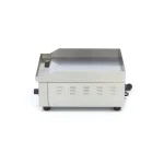 Gastro Grillplatte - Glatte Chrom - 36 cm - inkl. Tropfschale – Bild 3