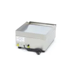 Gastro Grillplatte - Glatte Chrom - 36 cm - inkl. Tropfschale – Bild 4