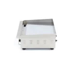 Gastro Grillplatte - Glatte Chrom - 55 cm - inkl. Tropfschale – Bild 3