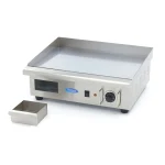 Gastro Grillplatte - Glatte Chrom - 55 cm - inkl. Tropfschale – Bild 6