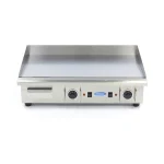 Gastro Grillplatte - Glatte Chrom - 73 cm - inkl. Tropfschale - 400 V – Bild 2