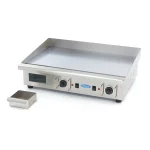 Gastro Grillplatte - Glatte Chrom - 73 cm - inkl. Tropfschale - 400 V – Bild 6