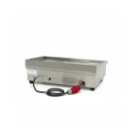 Gastro Grillplatte - Halb Gerillt - 73 cm - inkl. Tropfschale - 400 V – Bild 4