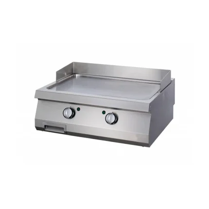 Gastro Heavy Duty Grillplatte - Glatte Chrom - Doppeleinheit - 70 cm Tief - Gas
