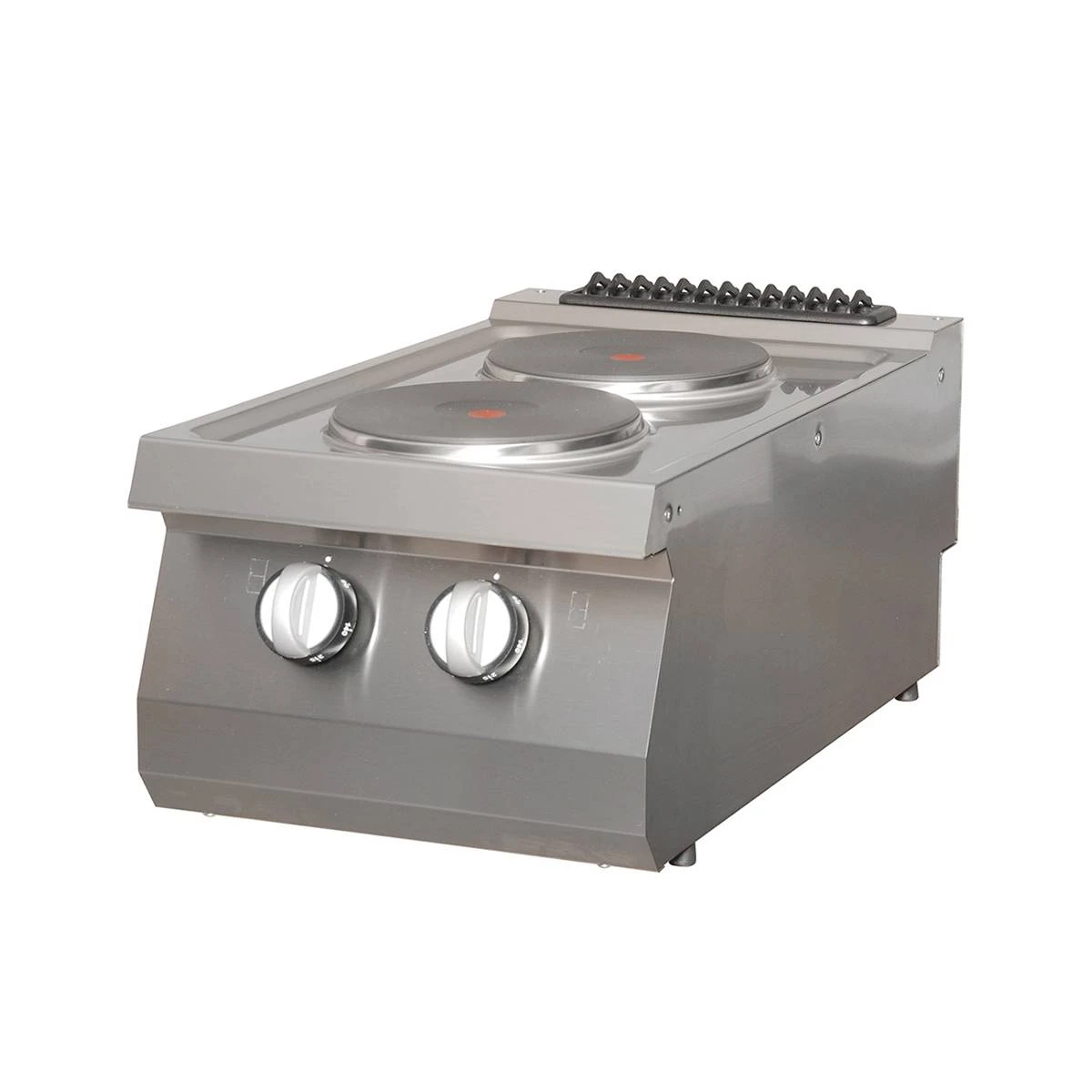 gastro-heavy-duty-kochfeld-2-brenner-einzeleinheit-70-cm-tief-elektrisch Gastro Heavy Duty Kochfeld - 2 Brenner - Einzeleinheit - 70 cm Tief - Elektrisch – Bild 1