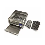 Gastro Holzkohlengrill - Doppeleinheit - 60 cm Tief - Gas – Bild 5