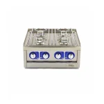 Gastro Kochfeld - 2 Brenner - Doppeleinheit - 60 cm Tief - Gas – Bild 2