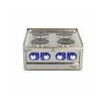 Gastro Kochfeld - 4 Brenner - Doppeleinheit - 60 cm Tief - 400 V – Bild 2