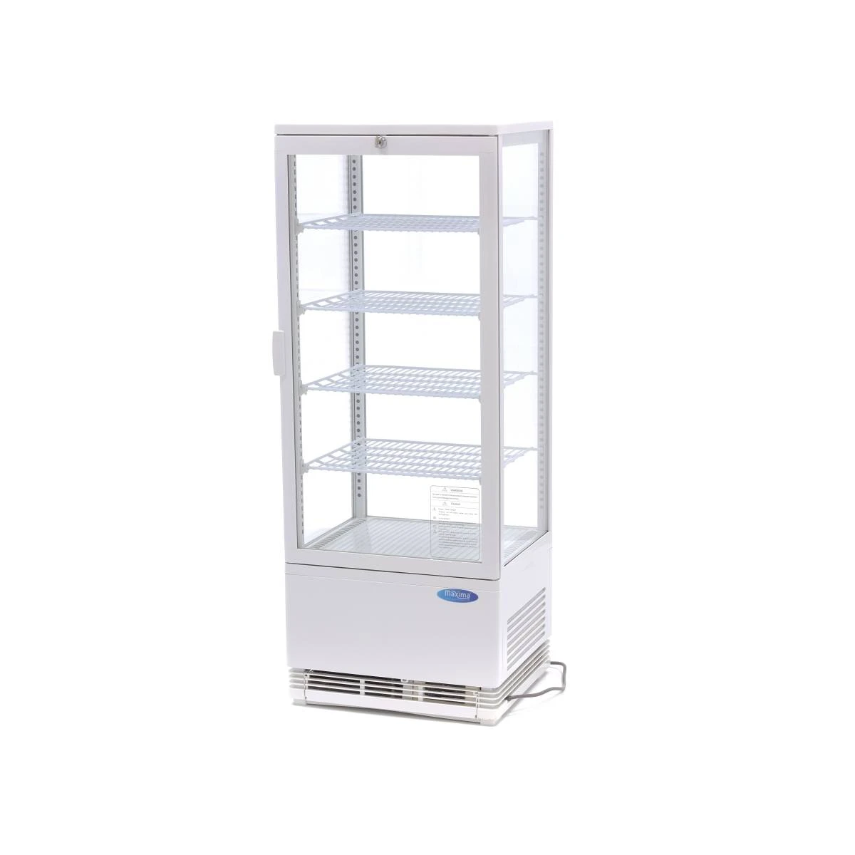 gastro-kuehlvitrine-98-l-43-cm-weiss Gastro Kühlvitrine - 98 l - 43 cm - Weiß – Bild 1