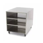 Gastro Maschinentisch - 60 x 80 cm - 120 kg Ladungskapazität - auf Rädern – Bild 4