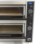 Gastro Pizzaofen - Passt 12 x Ø 30 cm Pizzas - Doppeldeck – Bild 5
