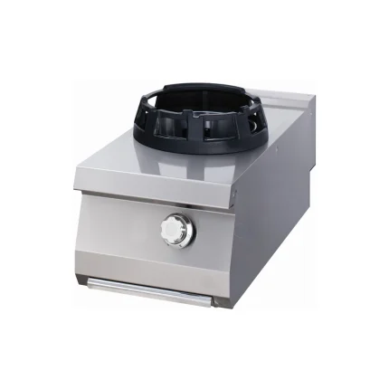 Gastro Premium Wok Herd - 28,5 cm Kochring - Einzeleinheit - 90 cm Tief - Gas