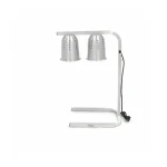 Gastro Wärmelampe - 2 Lampen - inkl. Lampen und 1 x 1/1 GN -Behälter – Bild 5