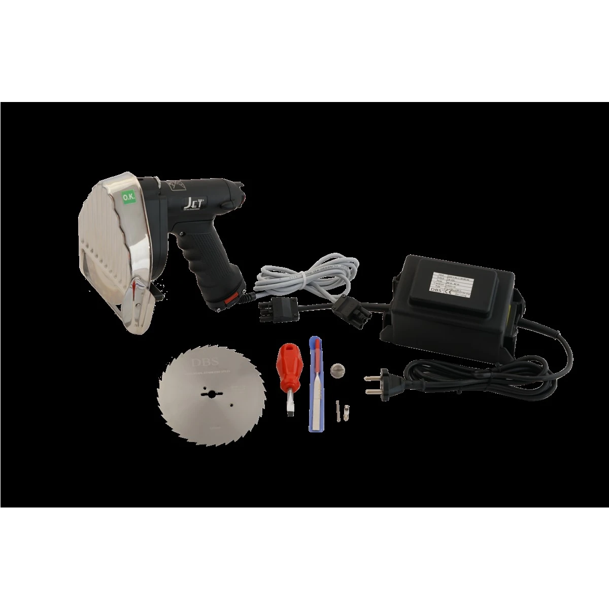 jet-120-plus-doener-messer-elektrisch-doenermesser-inkl-schneidemesser-und-netzteil Jet 120 Plus Döner Messer / Elektrisch Dönermesser inkl. Schneidemesser und Netzteil – Bild 1