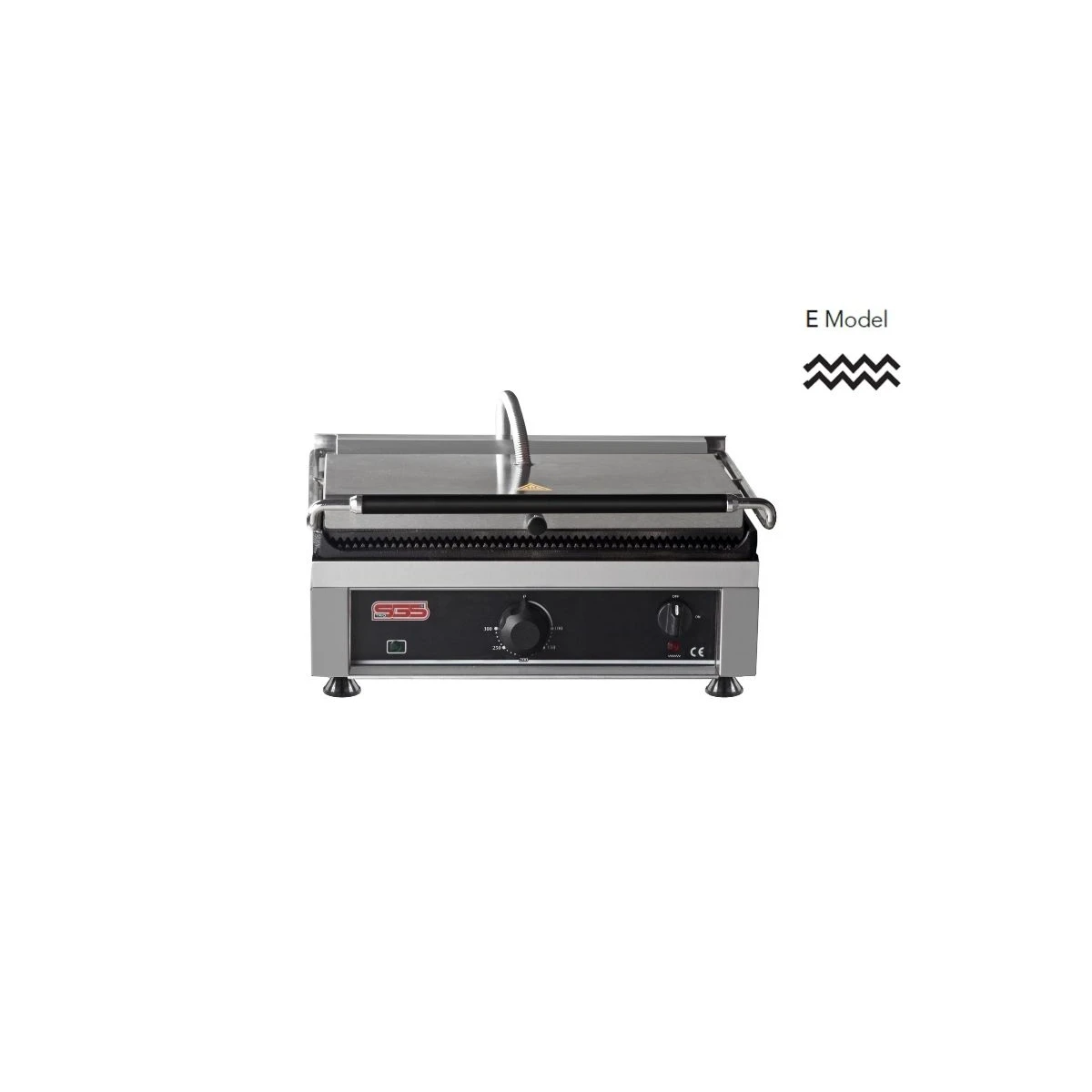 kontaktgrill-oben-unten-gerillt-275-kw-tischgrill-paninimaker Kontaktgrill / Oben / Unten Gerillt / 2,75 kW / Tischgrill / Paninimaker – Bild 1