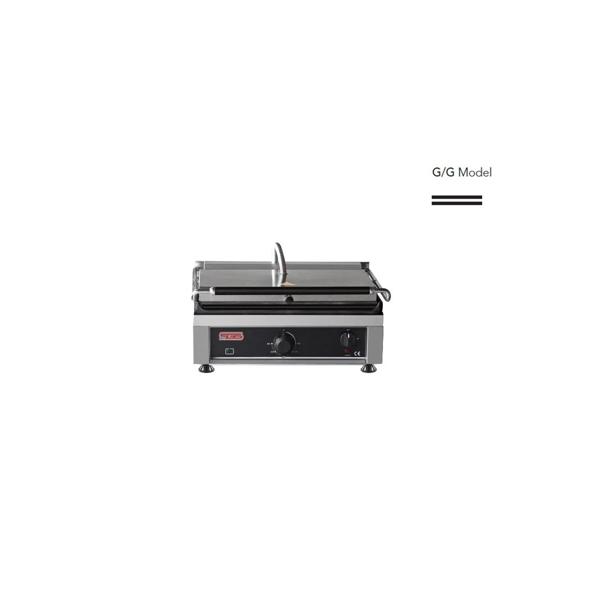 kontaktgrill-oben-unten-glatt-25-kw-tischgrill-paninimaker Kontaktgrill / Oben / Unten Glatt / 2,5 kW / Tischgrill / Paninimaker – Bild 1