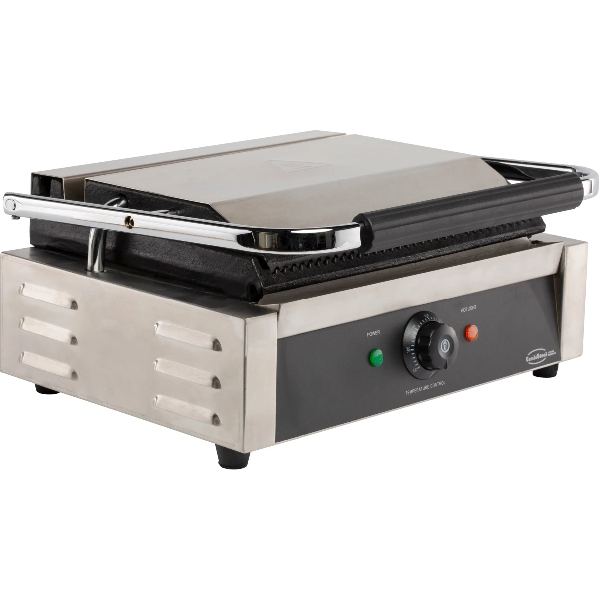 kontaktgrill-panini-440-x-410-x-190-mm-22-kw Kontaktgrill - Panini / 440 x 410 x 190 mm / 2.2 kW – Bild 1
