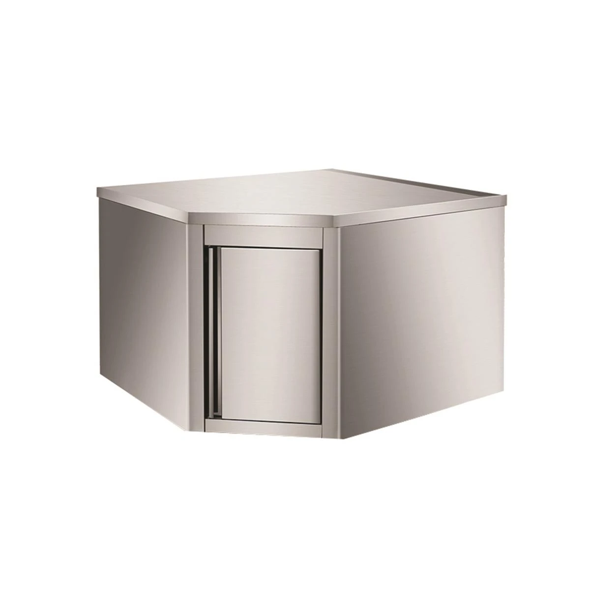 wandhaengeschrank-aus-edelstahl-eckmodul-fuer-schraenke-bautiefe-400-700-x-700 Wandhängeschrank aus Edelstahl, Eckmodul, für Schränke Bautiefe 400, 700 x 700 – Bild 1