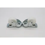 Wheels set for Table Steamer - 2 with brackes - 4.3 Inch / 11 cm – Bild 2